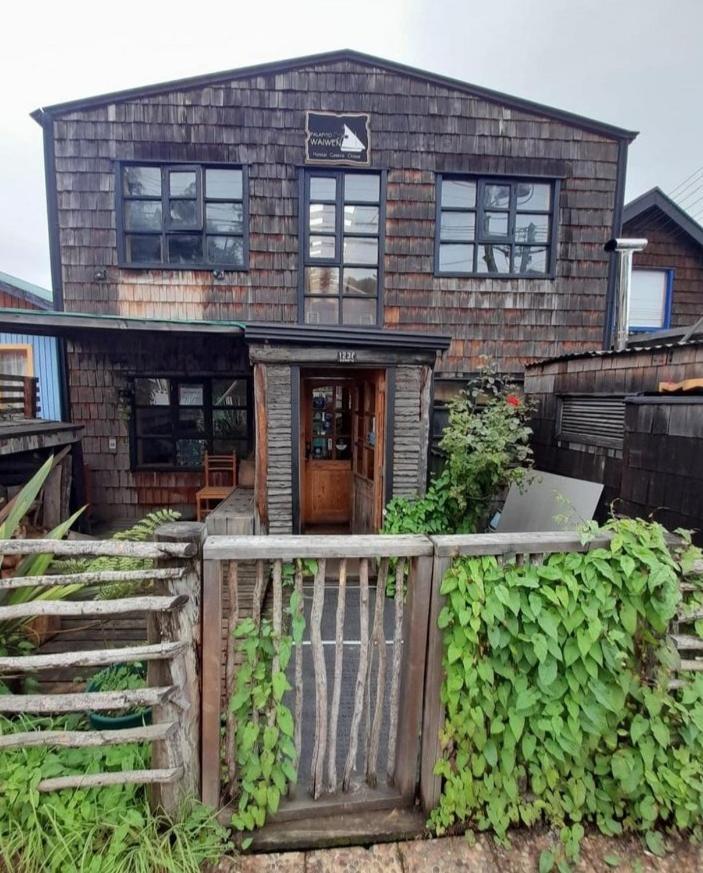 Hostal Palafito Waiwen 카스트로 외부 사진